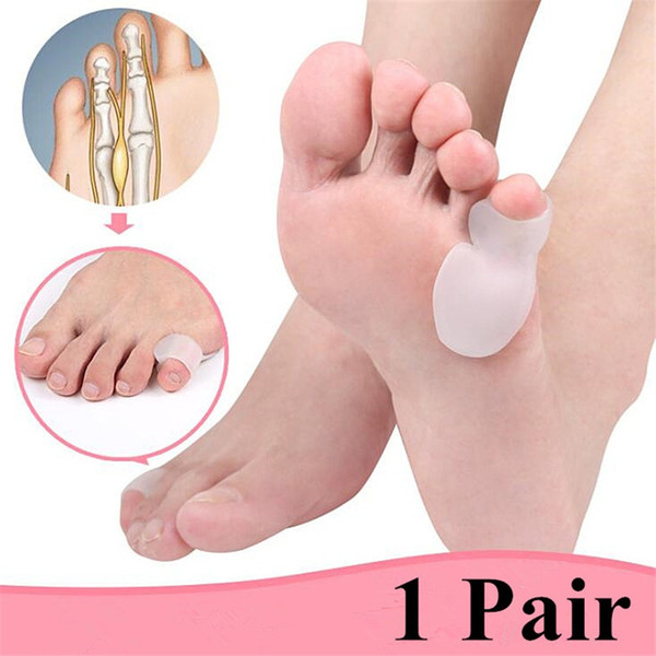 1 Pair Bigfoot Thumb Valgus Toe Separator Correction Device for Correcting Device Small Toe Crusher Bone Foot Care