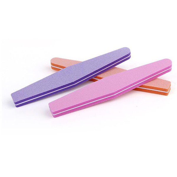 Professional Nail Files Nail Buffer makeup Tools diamond spong nail art tool 50pcs/lot free ship