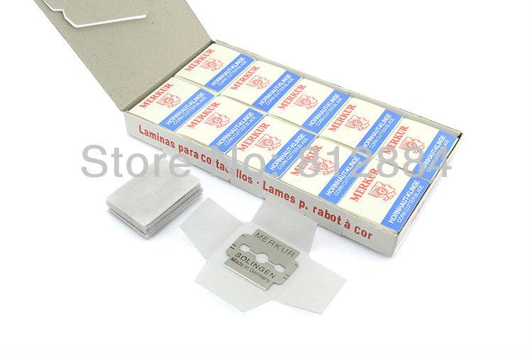 100pcs/lot Corn Blades for Callus Remover Foot Rasp or Nail Art Shaver Tool Free Shipping