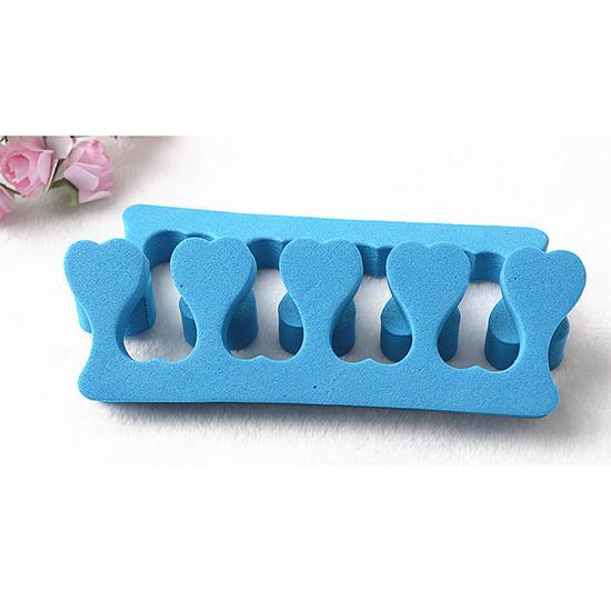 Chic Nail Art Pedicure Manicure Tool Soft Sponge Foam Separator Accessories Random