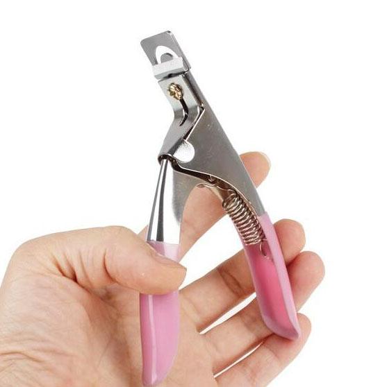 1pc Stainless Steel Nail Art Clipper Cutter Acrylic Gel False Nail Tips Edge Clipper Cutter Nail Art Manicure Tools