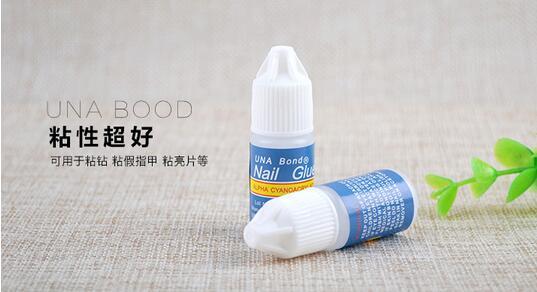 Acrylic UNA Bond 3g Makeup Glue for Nail Art Tips Nail Glue Adhesive Sticking glue High Quality