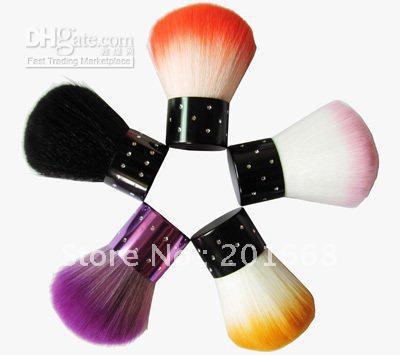 50pcs of nail brush soft salon cosmetic Dust brush Makeup Face Powder Brush Nail Art beauty diy tool