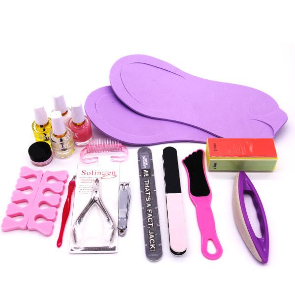 16 in 1 set Nail Manicure Set Tools Clipper Kit Nail Care Set manicure tool Nail Art Salon Kits professional