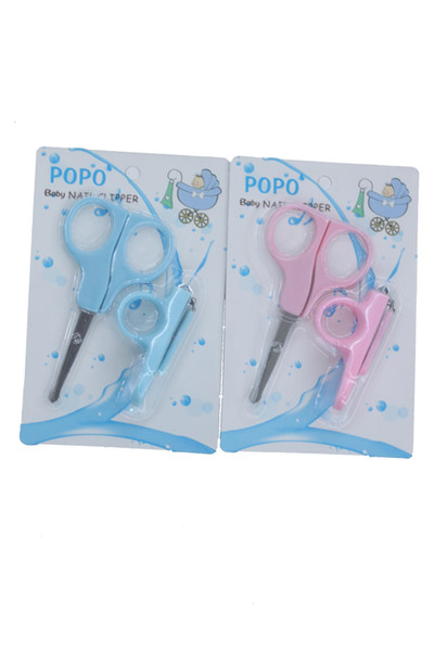 Anti skid Nail Clippers Baby Care Fingernail Clipper Nail Art & Tools + Transparent Cellophane Candy Cookie Gift Bag Self Adhesive Pouch