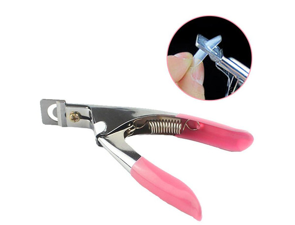 False Nail Clipper Fake Nail Clipper Nail Cutter Stainless Steel Acrylic Gel Nail Art Tools Tips Manicure Trimming