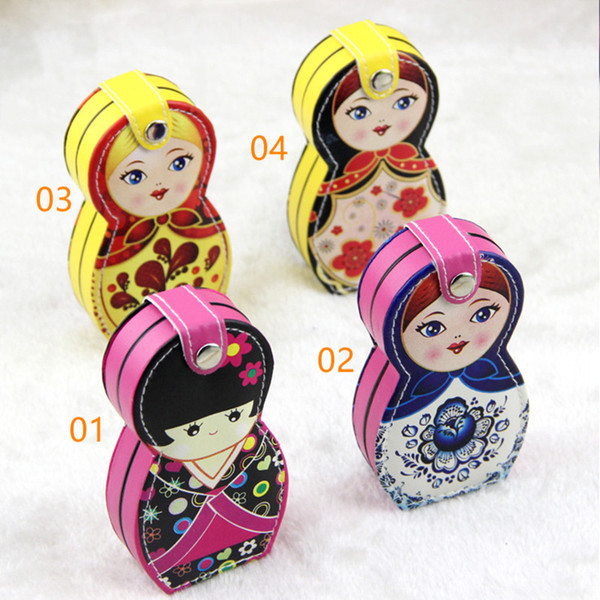 Free Shipping Wholesale hot set baby nail clippers doll nail scissors set new peculiar Russian doll beauty nail suits