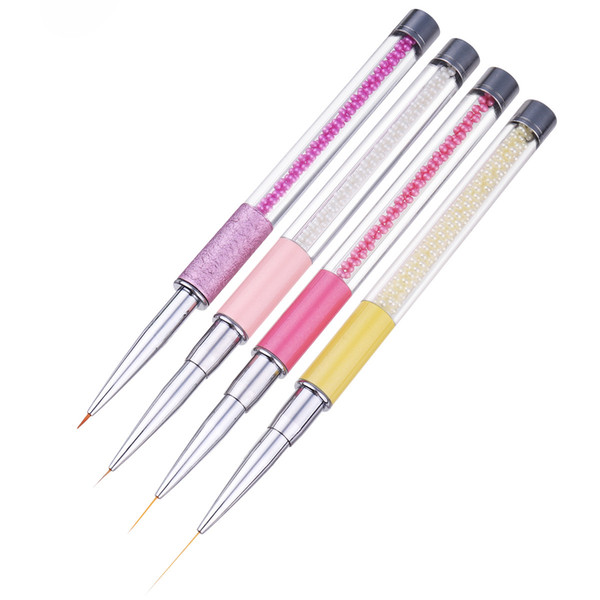 Zouyesan Free Shipping 2018 Pearl pole nail drawing pen 5/9/11/20mm painted strokes flower pen