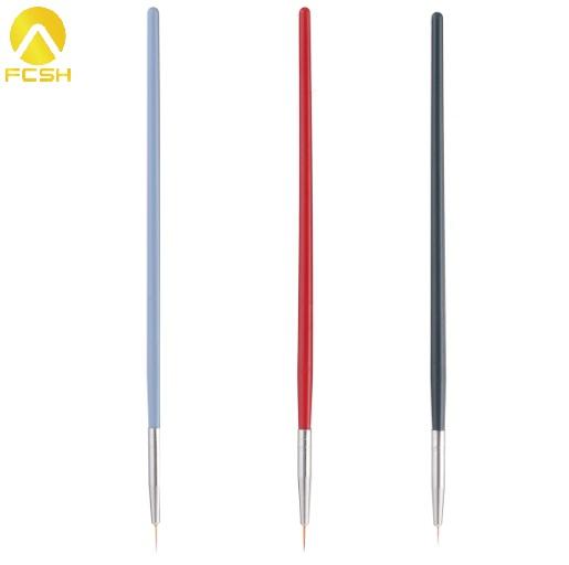 FCSH Factory whosale 2019 new painting gel nail art brush 3 sizes nail brushes for new unique lady