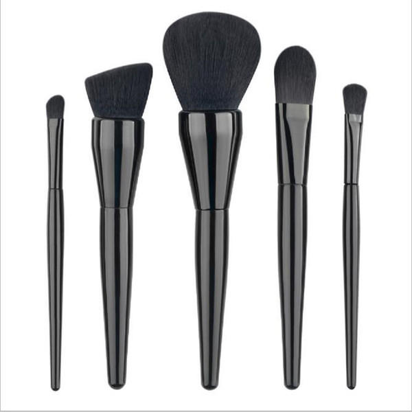 5pcs/set Professional Makeup Cosmetic Blush Brushes Set Powder Foundation Brush Makeup Cosmetic Tools New