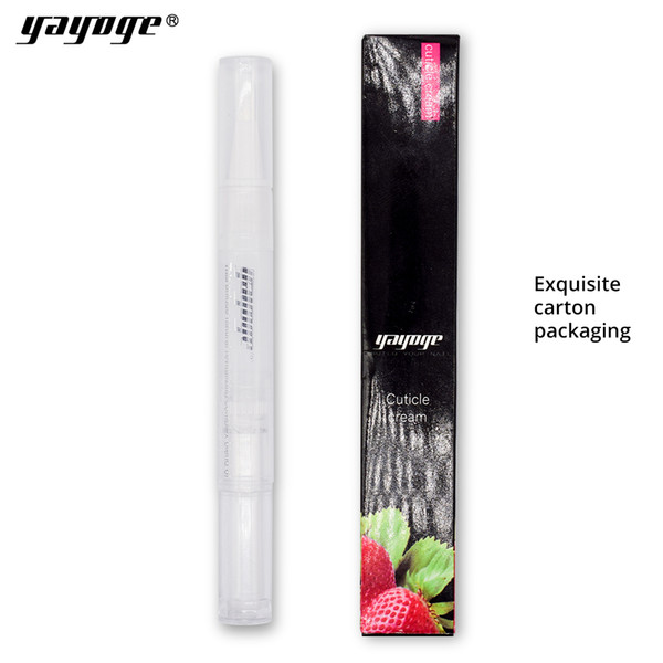 Yayoge Nail Soften Pen Cuticle Softener Dead Skin Remover Nail Care Exfoliator Oil Varnish Nail Art Treatment Tool