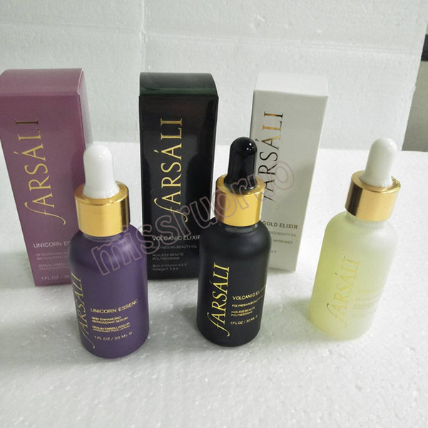 Cleansing Tools Farsali 24k Rose Gold Elixir Radiating Moisturizer-BNIB-15ml face care Essential Oil a958 4 colors