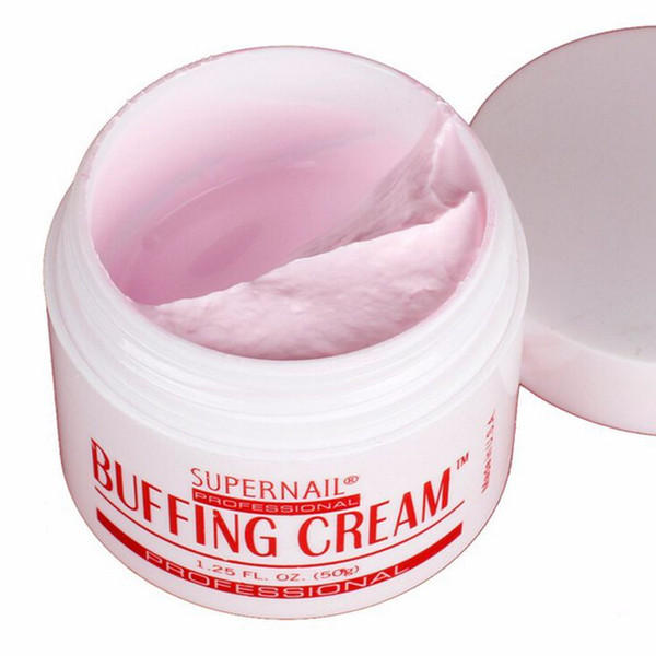 Professional Nail Polishing Wax Nail Art Buffing Cream 50g Nail Art Decoration Varnish Tools Pink Wax Coat Luster Wholesale