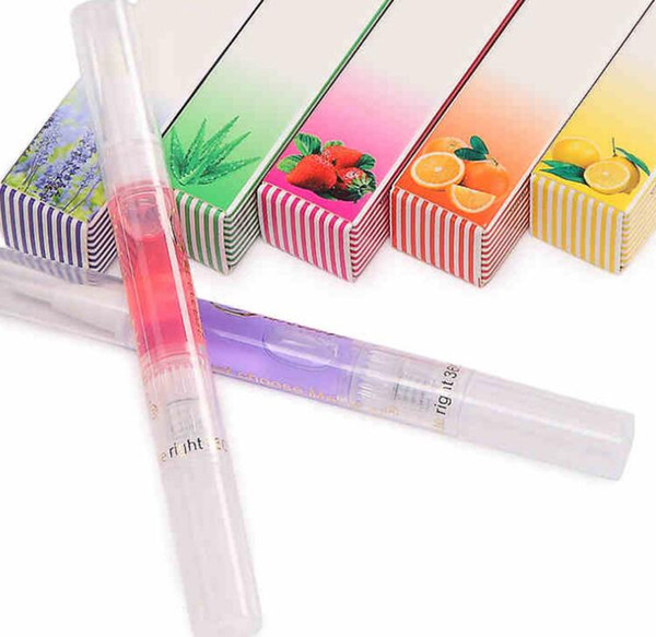 Cuticle Oil Mixed Flavor Nail Art Tools Cuticle Revitalizer Oil Nail Treatment Soften Pen Nail Care Manicure Pedicure Set