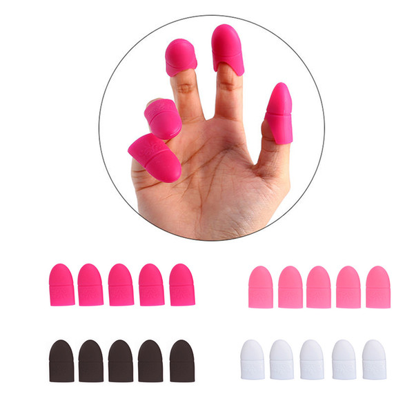 Soft Silicone Armor Unloading Fingernail Nail Polish Unloading Light Therapy Nail Tools K00167