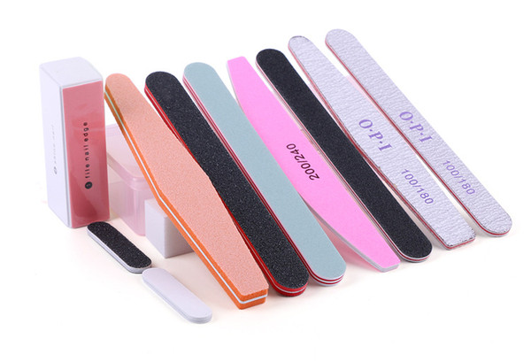 12 pc/set nail art salon product for nail file manicure pedicure polish tool for women