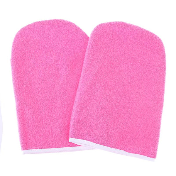 Heat Preservation Paraffin Wax Protection Hand Gloves for Warmer Wax Heater Professional Mini SPA Cotton Soft Comfort Mittens