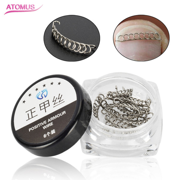 12 pcs/ Set Orthodontic Nail Groove Nail Implant Correction Easy Painless Convenient For Toenail Correction Of Silk Thread Armor