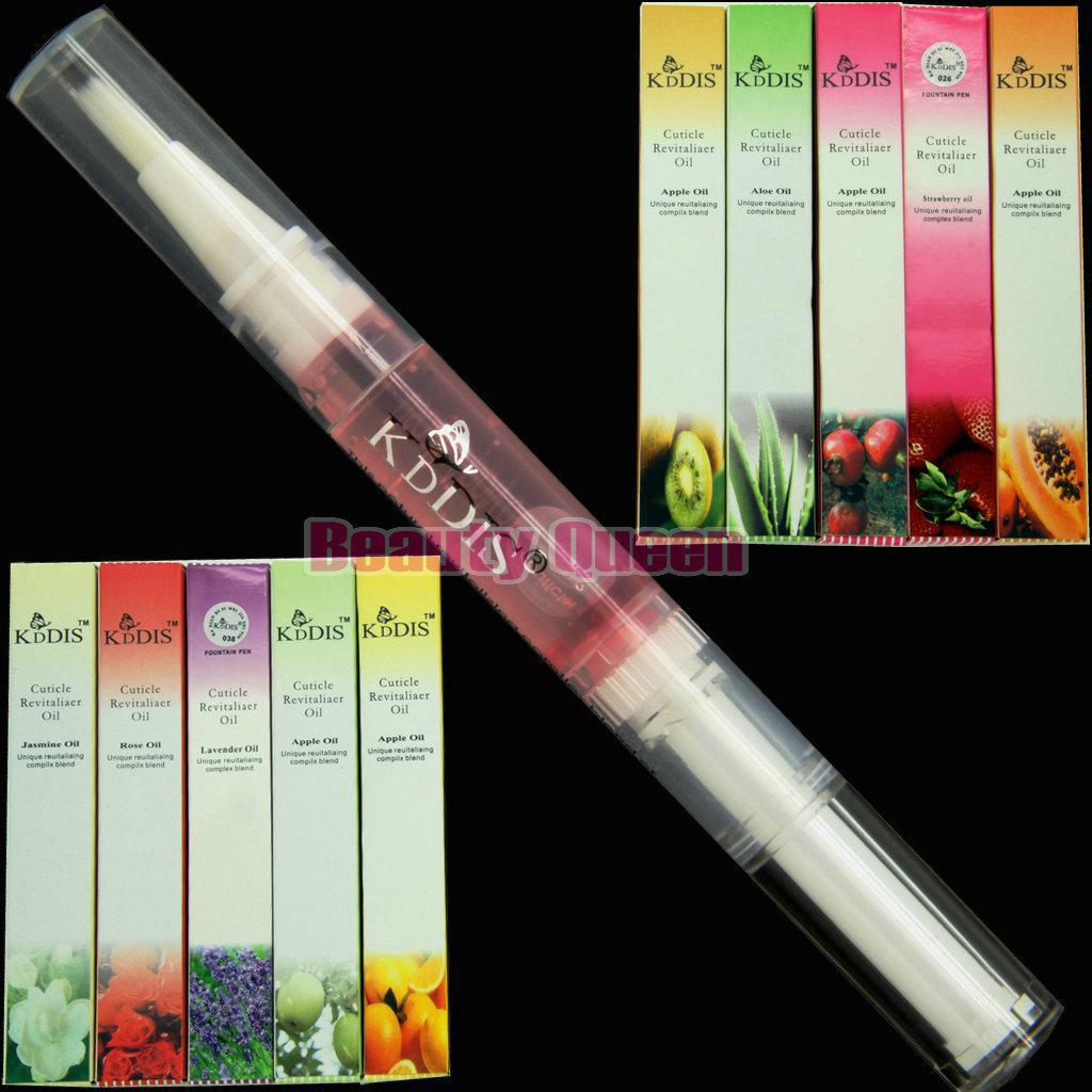 10 Pcs/Lot 10 FLAVORS CUTICLE REVITALIZE OIL PEN MIX TASTE NUTRITION NAIL ART CARE TREATMENT KIT SET