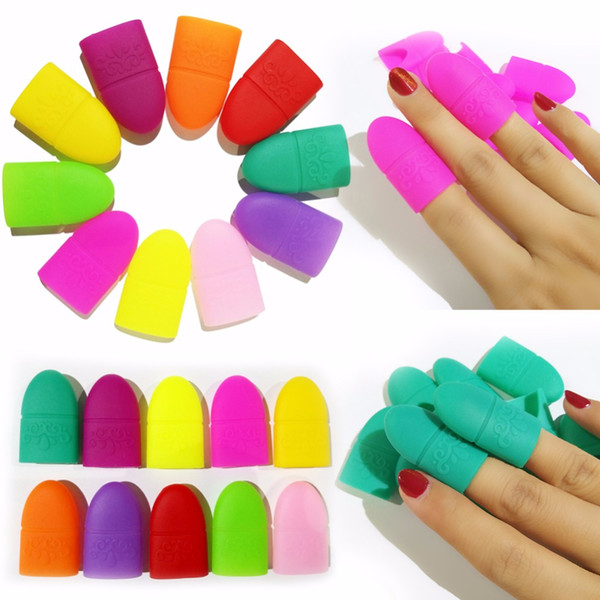 remover wraps 10pcs/Lot Wraps Silicon UV Gel Polish Manicure Nail Remover Wrap Cap for Nails Tips Manicure Pedicure Nail Tips Salon Tools