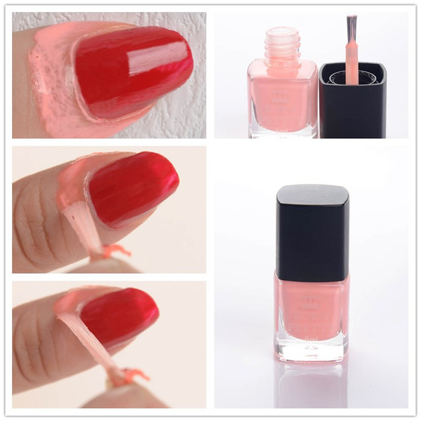 BORN PRETTY 6ml Pink Blue Liquid Tape Peel Off Nail Latex Base Coat Nail Art Liquid Palisade Latex Cuticle Guard