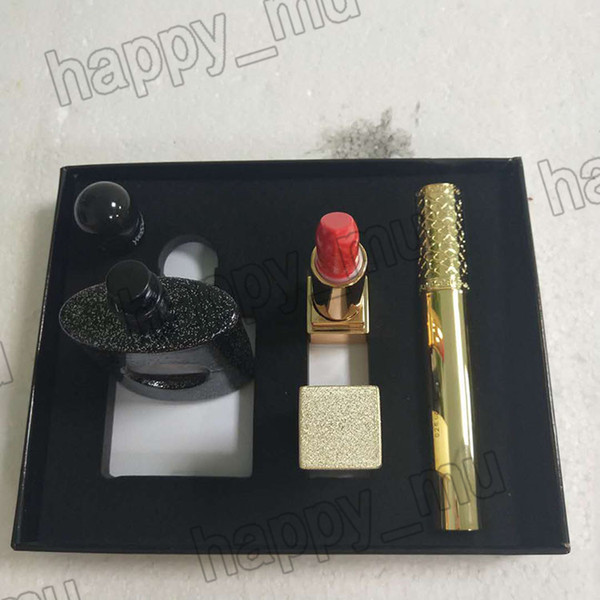 Famous Y Brand makeup set Kollection lipstick mascara perfume 3 in 1 make up kit luxury brand