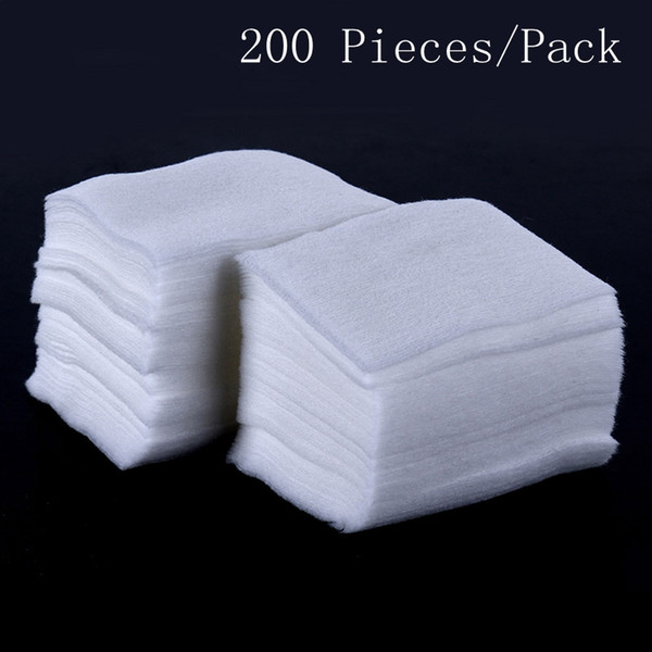 polish remover wipes New 200pcs/Pack Delicate Tools Nail Polish Remover Wipes Cotton Nail Art Clean Dry Lint Pads Paper For