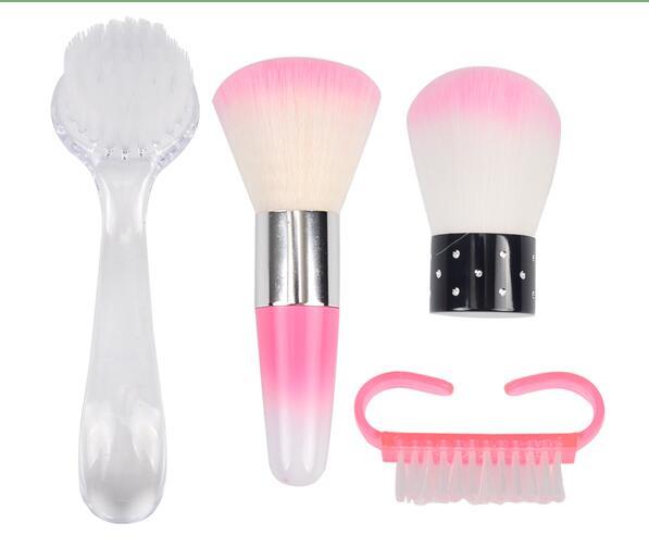 Nail Dust Cleaning Nail Brush Tools Nail Art Care Manicure Pedicure Soft Remove Dust Clean Makeup Foundation Tool