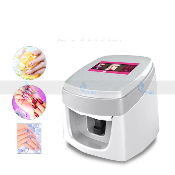 New Design Nail Art Printer DIY Machine 3D Nail Painting Portable Stamper Drawing Polish Automatic Digital Touch Screen Intelligent Home Use