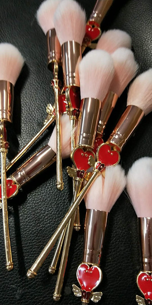 2019 new hot style Christmas heart makeup brush, single makeup brush package free of freight