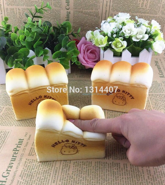 Cute Toast Squishy Bread Fun Soft Hand Pillow