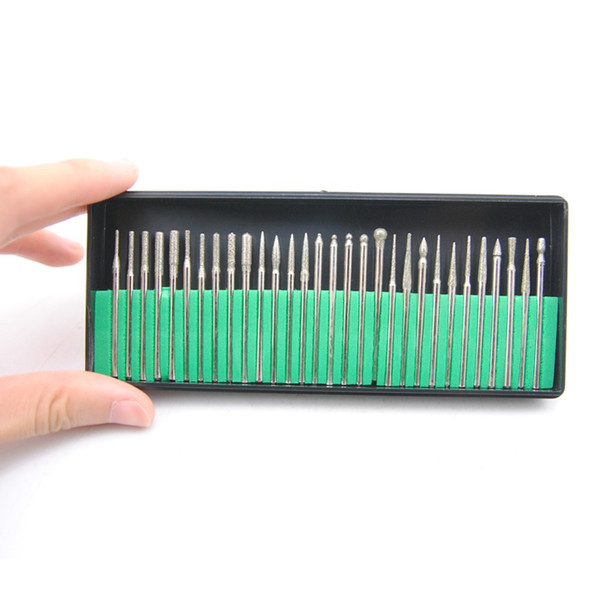 machine 30Pcs/Set Nail Accessory Bits Professional Electric Nail File Machine Electric Manicure Drill Accessories