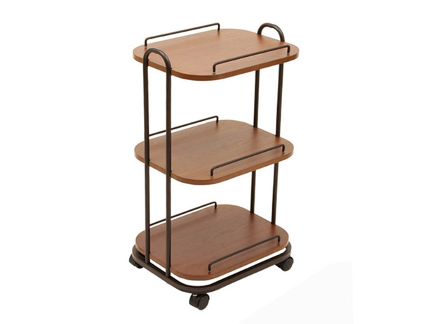 Elitzia ETT29135 Beauty Salon Furniture Multifunctional Wooden Trolley Storage Organizer