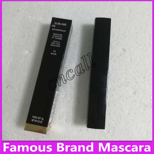 2019Hot Famous Brand Mascara wholesale and retail makeup newest high-quatliy brand 6g BLACK mascara free shipping