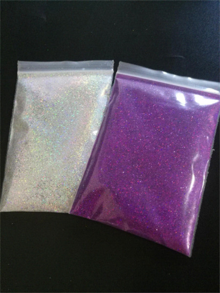 0.2mm 17Colors Laser Holographic Glitter DIY Manicure Diamond Glitter  For Nail Gel Polish Or Nail Craft Art Decoration 10g