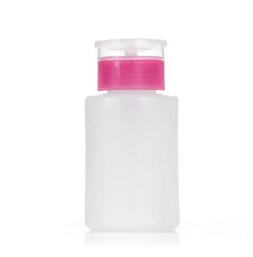 Pump Polish Dispenser Nail Art Polish Cleaner Remover Empty Bottle 100ml Liquid Container Beauty Accessories Tools