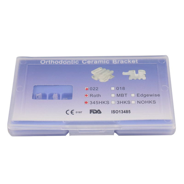 Dental Orthodontic Ceramic Roth Bracket 022