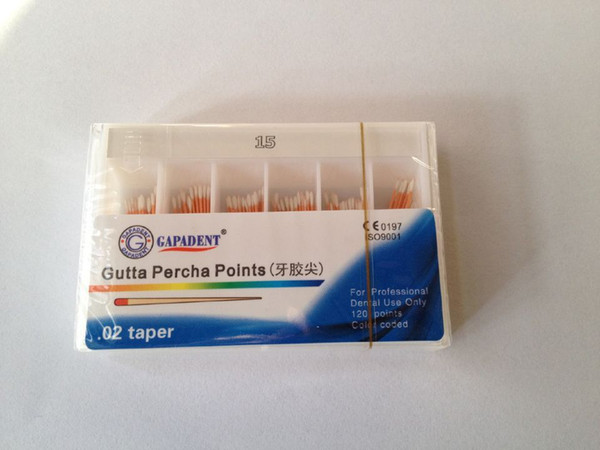 1 Pack GAPADENT Gutta Percha Points Endodontics Professional Dental Use #15-40/Gutta Cutter