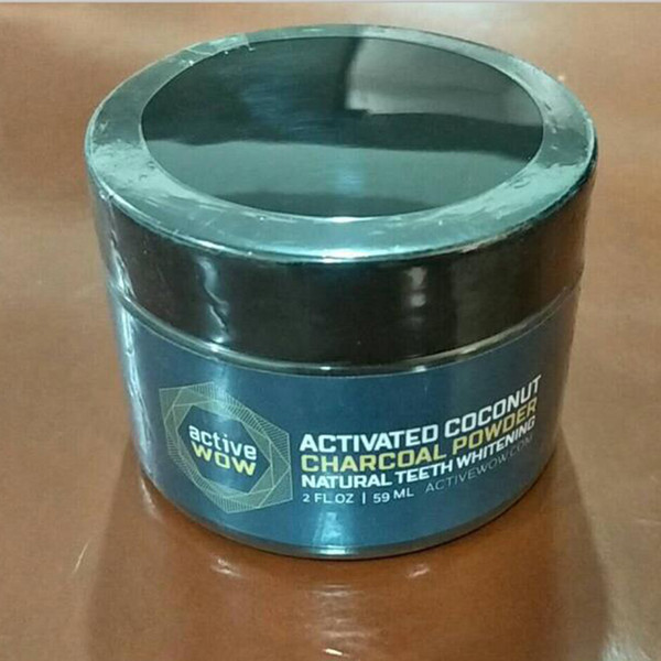 Active Wow Teeth Whitening Charcoal Powder Natural Top seller DHL Free shipping