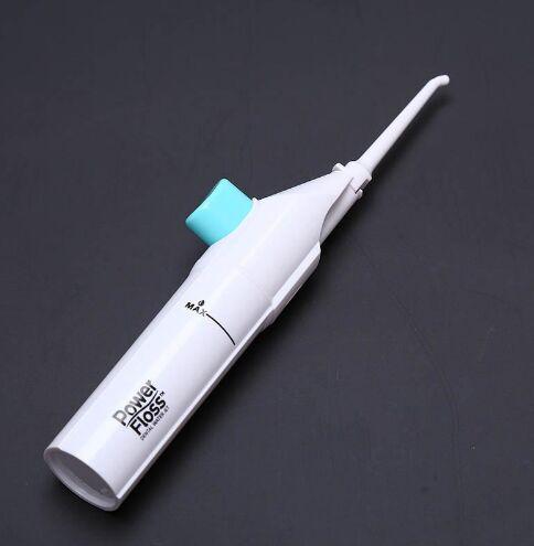 2Pcs/lot Portable Power Floss Dental Water Jet Tooth Pick No Batteries Dental Cleaning Whitening Cleaner Kit Toothpick Oral Hygiene