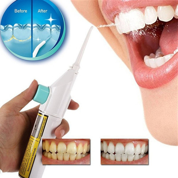 New Portable Dental Irrigator Power Floss Oral Water Flossers Jets Remove Debris Reduce Bacteria Tooth Cleaner Dental Oral Care C18112601