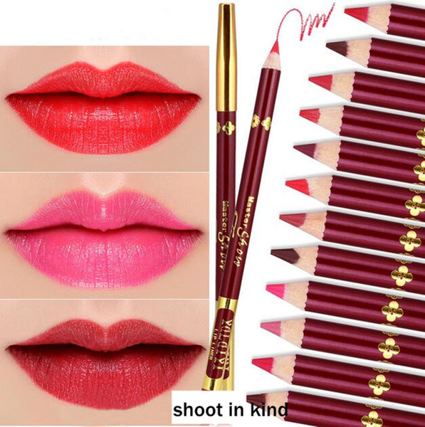 HOT Mix Makeup Eye Shadow lip Liner Combination pencil /Impeccable brow / Lip / Eyeliner 14 kinds 1.45g free shipping via DHL