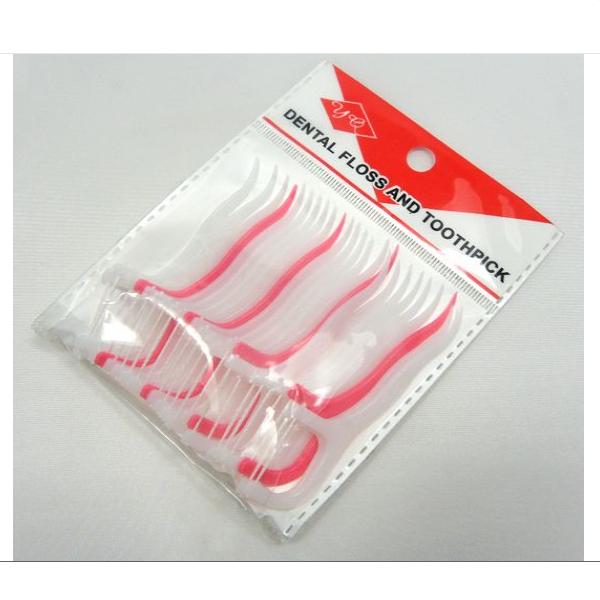 T-03 Teeth Stick Toothpicks Floss Pick Interdental Brush Dental Floss 25 Pcs/Set for free shipping!