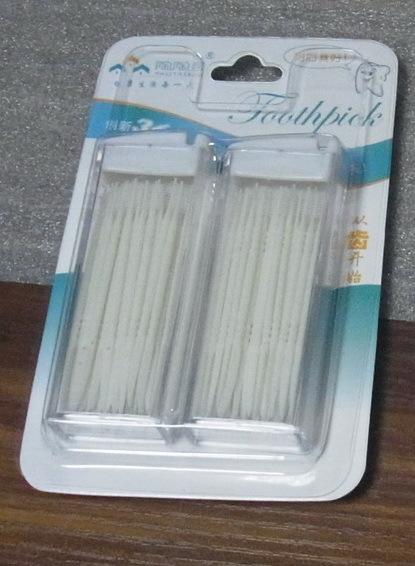 Customized package Double Head 120pcs Dental Floss toothpicks Oral Hygiene free shipping MADE In China