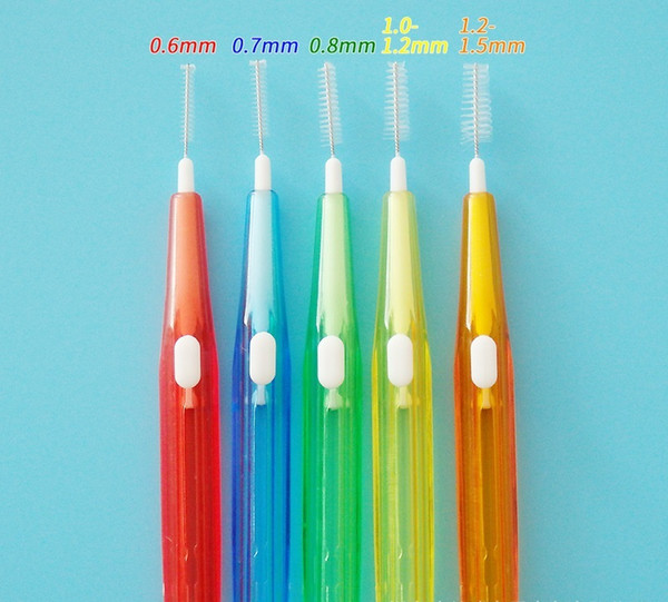 20pcs=1 box Interdental Floss Brush with customized package Interdental Brush Toothpick Tooth Pick Brush Tooth Cleaning wa3931