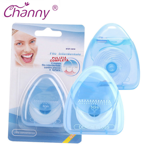 1Pcs 50M Dental Floss Oral Hygiene Kit Teeth Care Oral Care Tooth Clean Fio Dental Dentes Oral Dental Floss C18112601