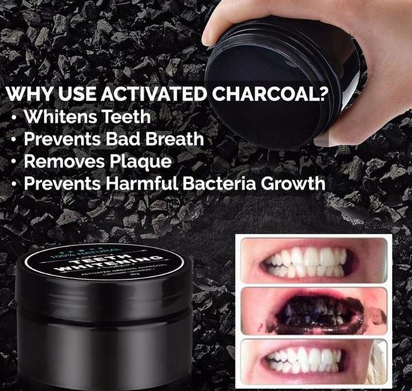 Teeth Whitening Powder Nature Bamboo Activated Charcoal Smile Powder Decontamination Tooth Yellow Stain Bamboo Toothpaste Oral Care