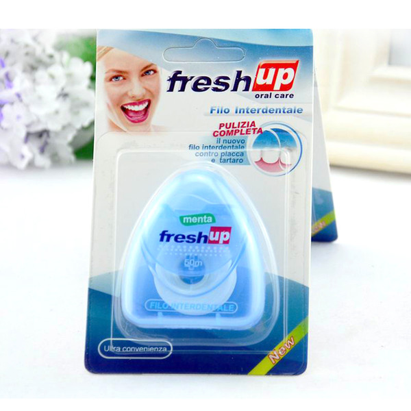 Wholesale-Dental Floss 50m Interdental Brush Teeth Stick Tooth Cleaner Toothpick Oral Floss