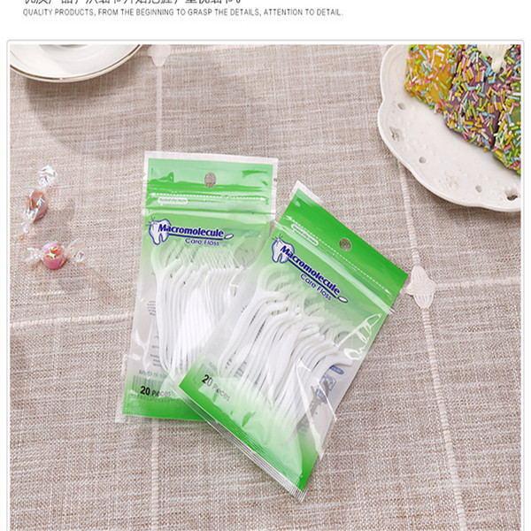 Super fine high tension baby dental floss bar dental cleaner children's flat thread pick between the teeth xinhui20 dental floss