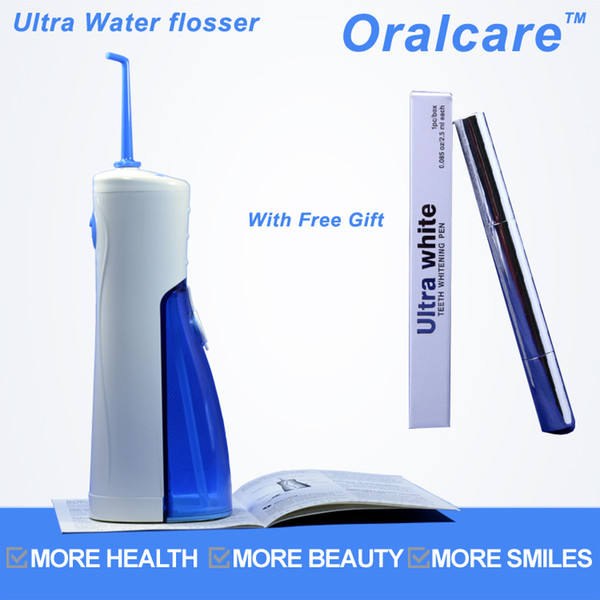 Oralcare V5 portable electric ultra dental floss with charge base